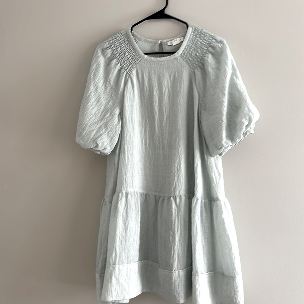 Club Monaco Tiered Cloud Mini Dress - Picture 6 of 8